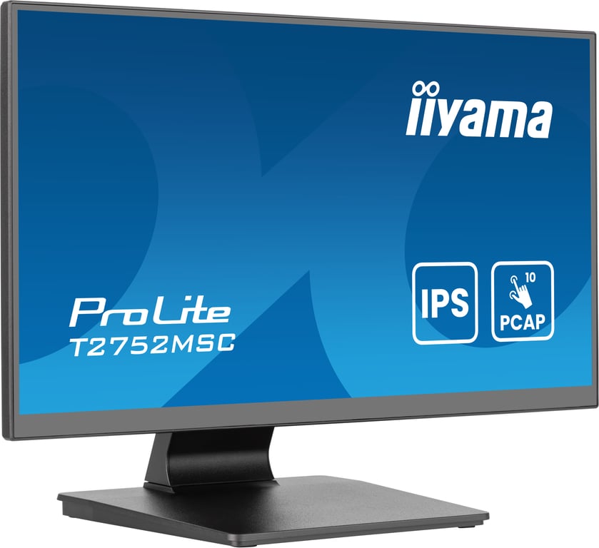 iiyama ProLite T2752MSC B1AG écran plat de PC 68 6 cm 27 1920 x 1080 pixels Full HD LED Écran tactile Neuf - vue 2