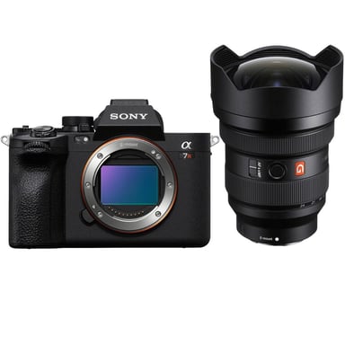 Appareil photo hybride Sony A7R V + FE 12-24mm f/2.8 GM + Ebook ''20 astuces pour des images qui claquent''