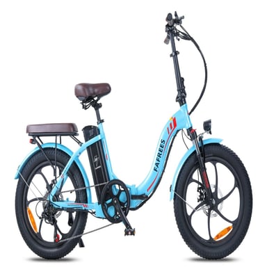 Vélo Électrique FAFREES F20 Pro - Moteur 250W Batterie 648WH Autonomie 80KM - Lac bleu