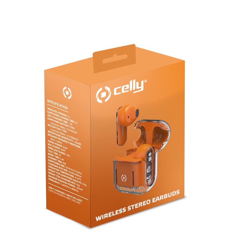 Celly SHEER Casque True Wireless Stereo TWS Ecouteurs AppelsMusique Neuf - vue 4
