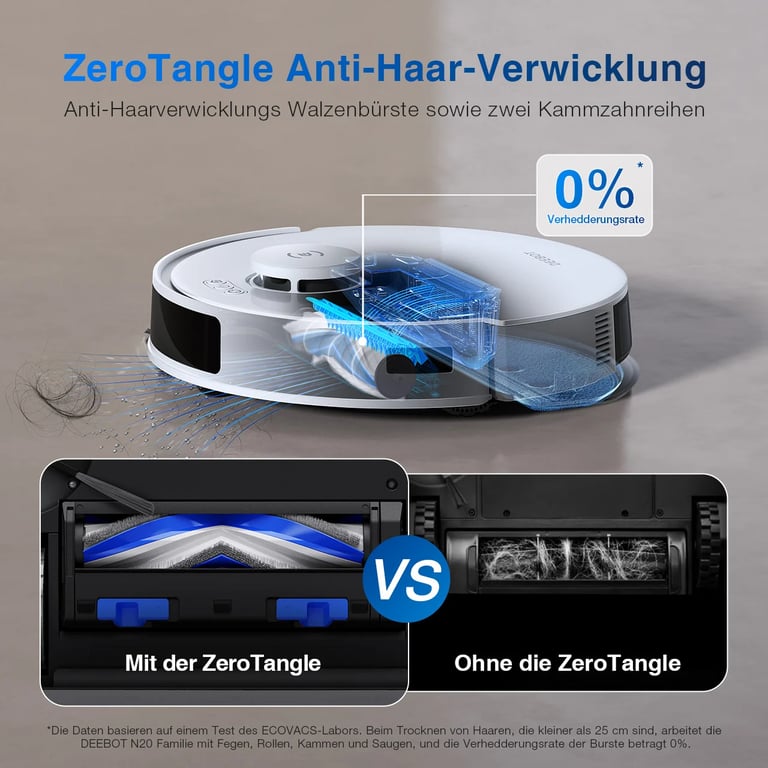 Ecovacs DEEBOT N20 Blanc - Neuf