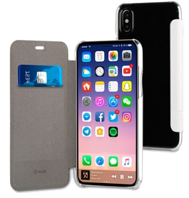 Folio Case Edition Double Pu Blanc: Apple Iphone X/Xs