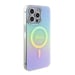 Custodia Guess per iPhone 15 Pro Max turchese Custodia rigida IML Iridescent MagSafe