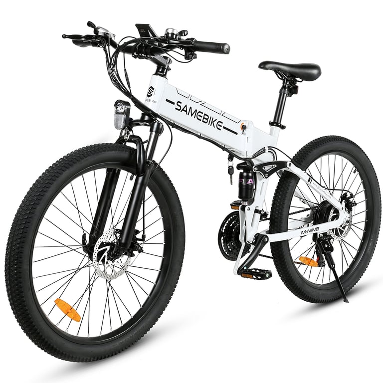 Vélo électrique pliant SAMEBIKE LO26 II FT YD 26 Batterie 48V14AH Moteur Frein à disque hydraulique Neuf - vue 4