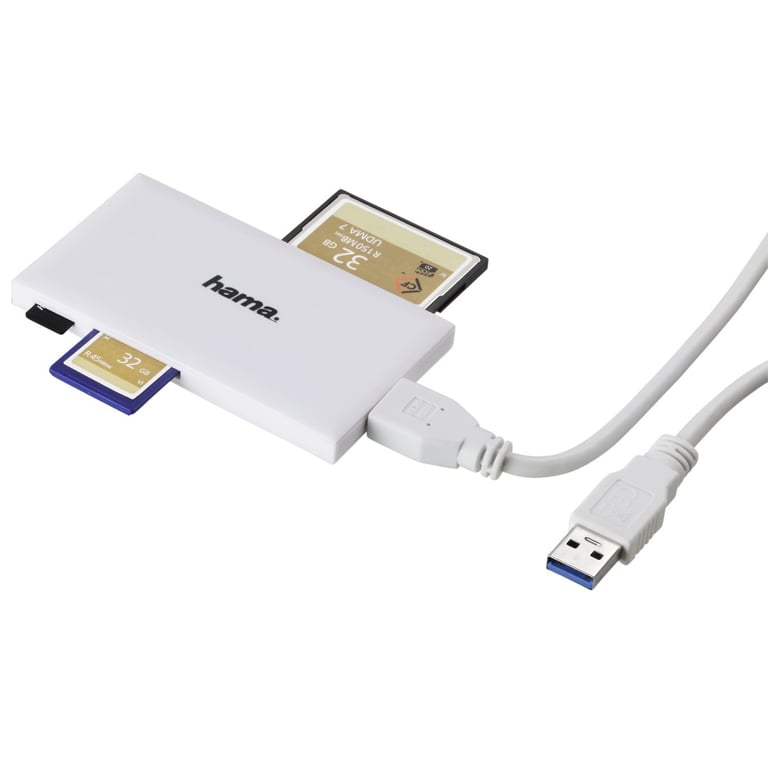 Hama 00181017 lecteur de carte mémoire USB 3.2 Gen 1 3.1 Gen 1 - vue 4