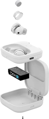 Fairphone Fairbuds Auriculares True Wireless Stereo (TWS) Dentro de oído Llamadas/Música USB Tipo C Bluetooth Blanco