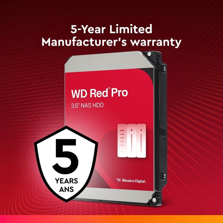 WD Pro WD260KFGX Disque dur Enterprise 26 To interne 3.5 SATA 6Gb/ 7200 toursmin mémoire tampon : 512 Mo - vue 8