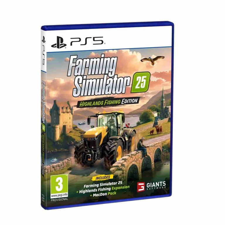 Farming Simulator 25: Highlands Fisching Edition PS5 - vue 5