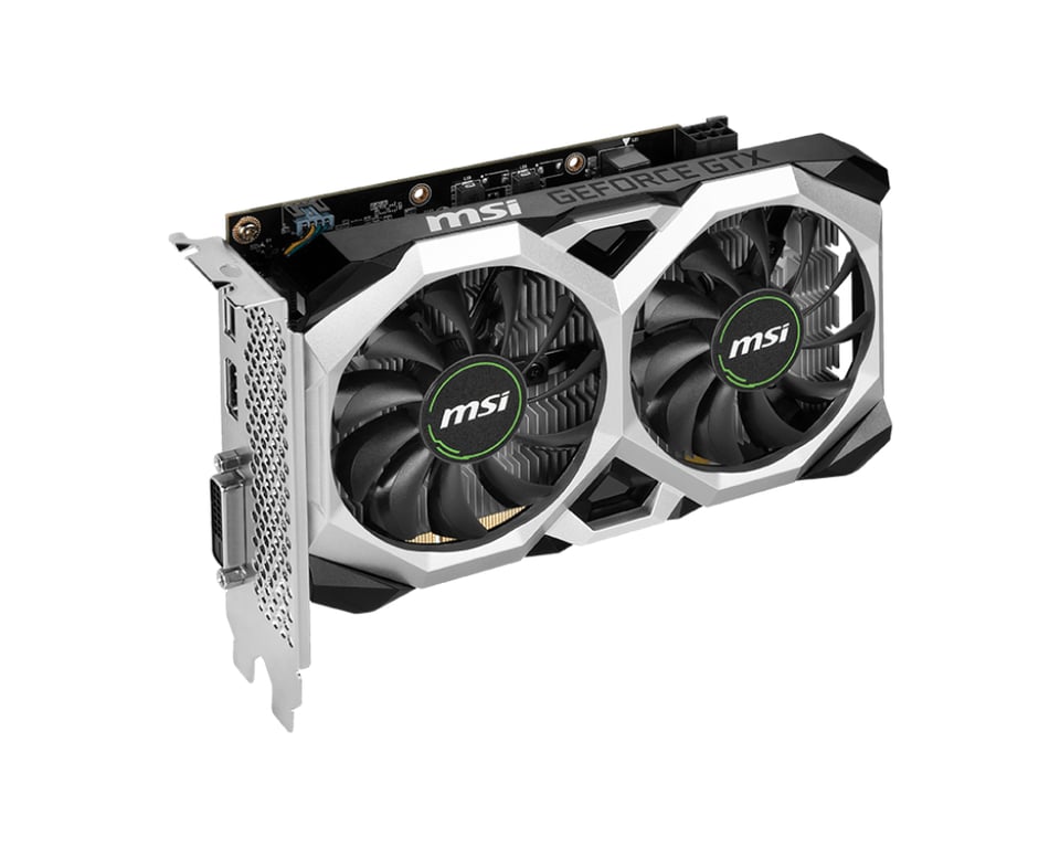 Carte graphique MSI GeForce GTX 1650 D6 VENTUS OCV3 4 Go GDDR6 HDMI PCI Express 3.0 - vue 3