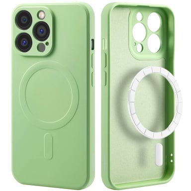 imoshion Coque Couleur avec MagSafe pour Apple iPhone 13 Pro - Vert