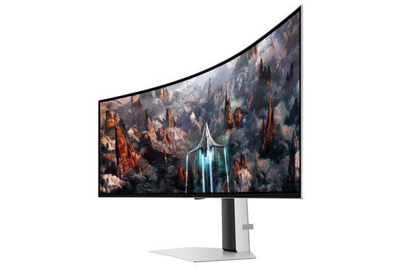 Monitor plano para PC Samsung Odyssey LS49CG934SUXEN 124,5 cm (49'') DQHD OLED Plata