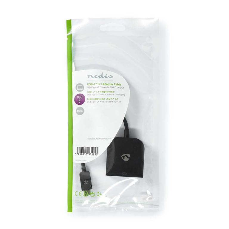 Nedis CCGP64552BK02 adaptateur graphique USB 1920 x 1080 pixels Neuf - vue 3