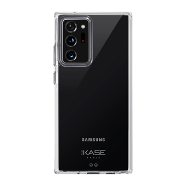 Carcasa híbrida invisible para Samsung Galaxy Note20 Ultra, Transparente