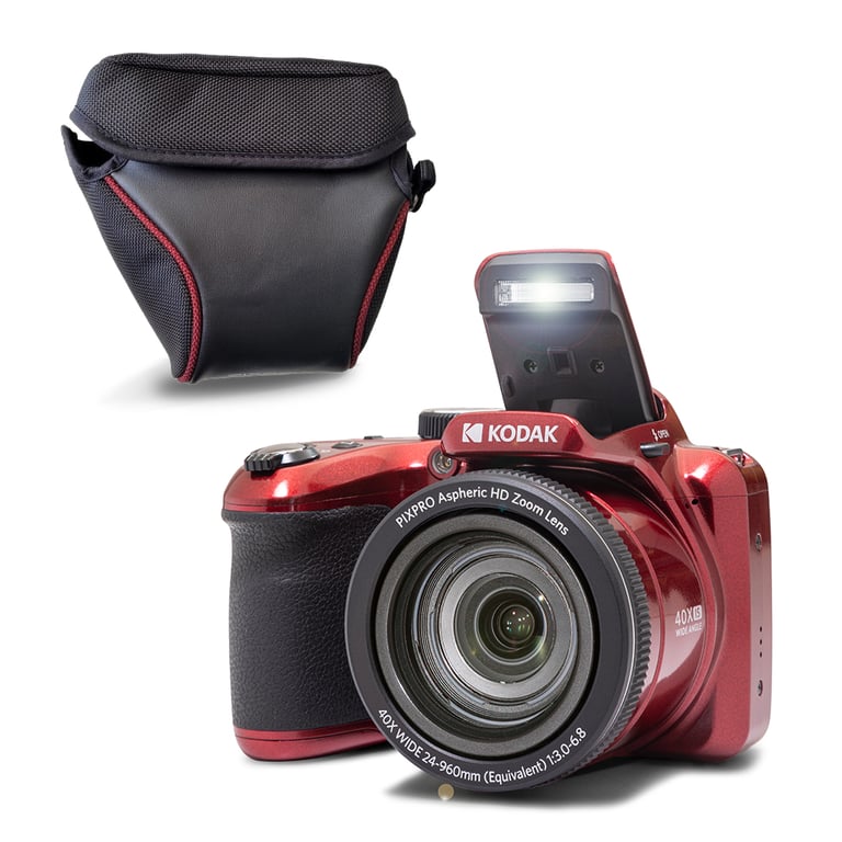 KODAK Pixpro Astro Zoom AZ405 + Housse de Protection Appareil Photo Numérique Bridge Zoom X40 Grand Angle de 24 mm 20 Mégapixels LCD 3 Vidéo Full HD OIS Pile AA - vue 9