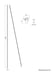 Neomounts ADS06-140WH Gaine de câble - pour 1-3 câbles - universelle