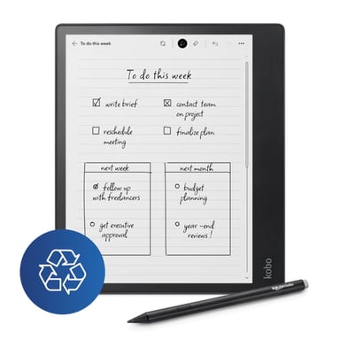 Rakuten Kobo Elipsa 2E E-reader Pantalla Táctil 32 GB Wifi Negro