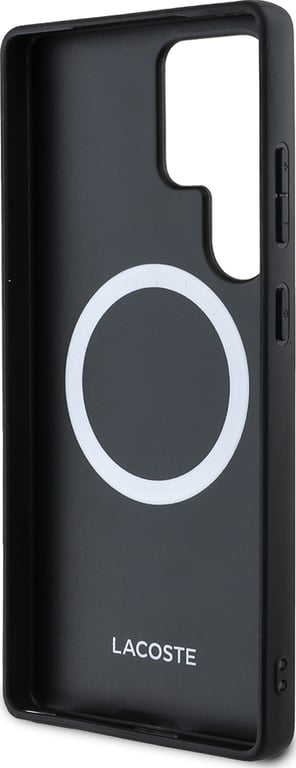 Samsung Coque Magnétique pour Galaxy S25 Ultra Piqué Lacoste Fixation Sûre et Élégante - vue 4