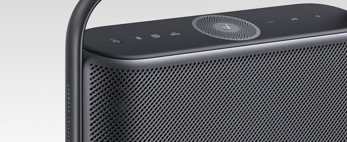 Enceinte Bluetooth Soundcore Motion X600 – Audio spatial immersif, Design portable, Noire