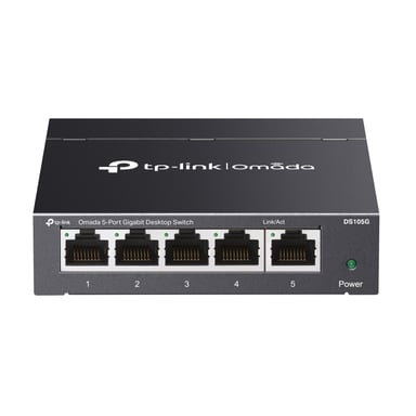 TP-Link Omada DS105G commutateur réseau Non-géré Gigabit Ethernet (10/100/1000) Noir - Neuf