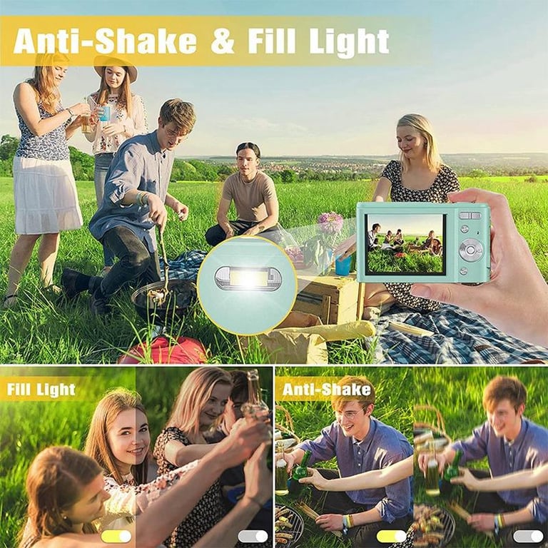 Appareil photo numérique 48MP FHD avec zoom 16x et carte mémoire de Neuf - vue 9