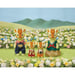 Famille Girafe - 4 personnages articulés - Orange - Mixte