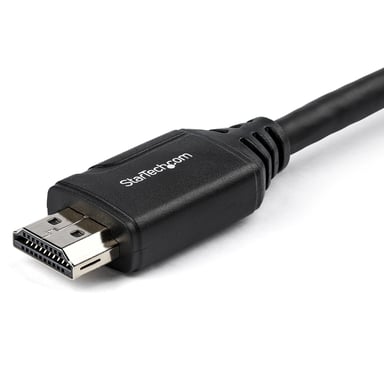 StarTech.com Cable de 15cm de Extensión Alargador HDMI 2.0 de Alta Velocidad con Ethernet - Extensor de Puertos - Cable para Conservar Puertos de Cone