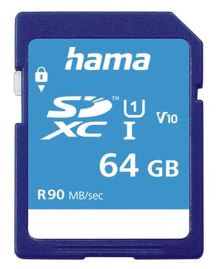 SDXC 64 GB clase 10 UHS-I 80 MB/S