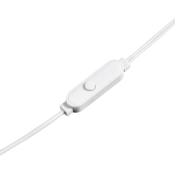 Hama EAR3005W Cuffie cablate per chiamate e musica, bianco
