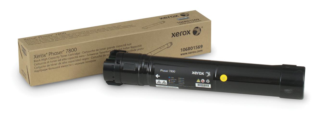 Xerox Toner Phaser 7800 Schwarz 106R01569 Neuf