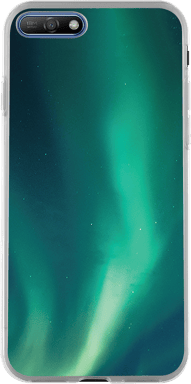 Coque Huawei Y6 2018 Hybride Motifs Vert Clair - Fabriqué en France Bigben