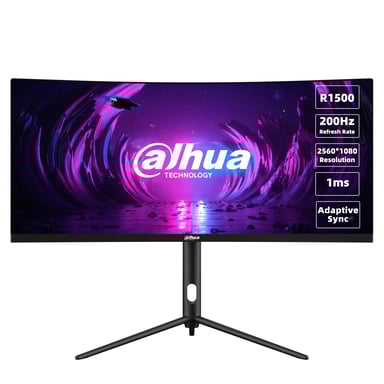 Dahua Technology LM30-E330CA pantalla para PC 76,2 cm (30'') 2560 x 1080 Pixeles UltraWide Full HD LCD Negro, Rojo