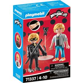 Miraculous Adrien & Chat Playmobil La Boîte - vue 3