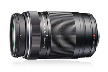 Olympus pour hybride micro 43 objectif .zuiko ed 75 300mm f4.8 6.7 II - vue 2