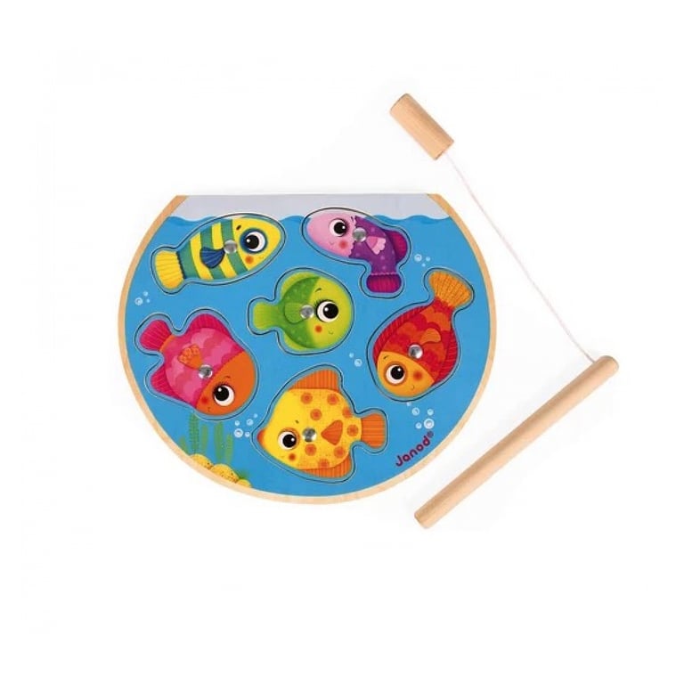 Puzzle 6 pièces : Speedy fish Juratoys Janod - vue 2
