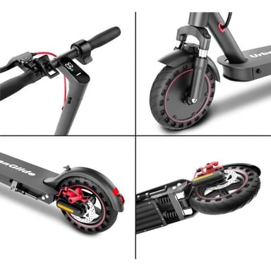 Urbanglide Ride 100 max 25 km/h Nero 7,5 Ah