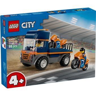 LEGO® City 60491 Le transporteur de motos - vue 4