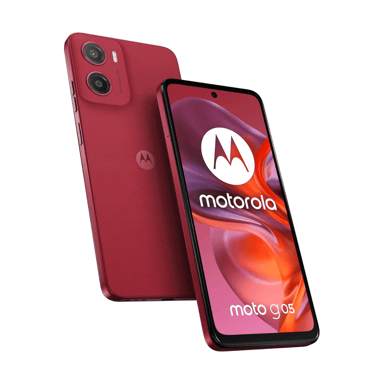 Moto g05 (4G) 64 Go, Rouge