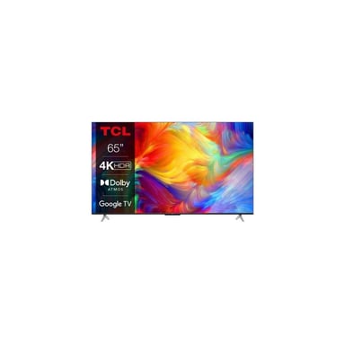 Télévision LCD TCL 65P637 65 pouces 4K HDR Google TV Noir