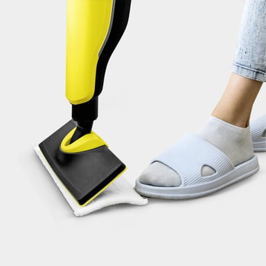 Kärcher SC 2 Aspirador vertical EasyFix 0,4 L 1600 W Negro, Gris, Blanco, Amarillo