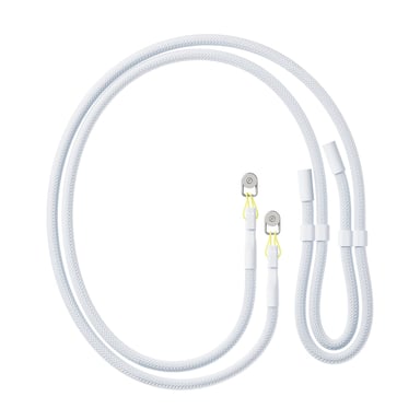 Fairphone Correa Original para el Cuello para Fairphone 6 Fijación de la Carcasa Trasera Blanco