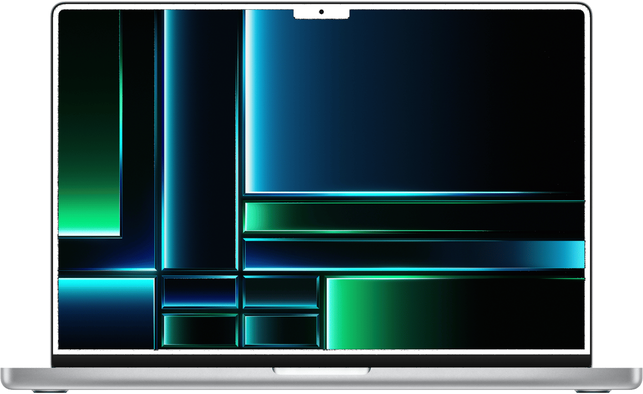 MacBook Pro 16.2'' (2023) - Puce Apple M2 Pro - RAM 16Go - Stockage 512 Go - Argent