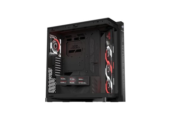 Asus ROG Cronox Case PC E-ATX LCD Nero con Illuminazione