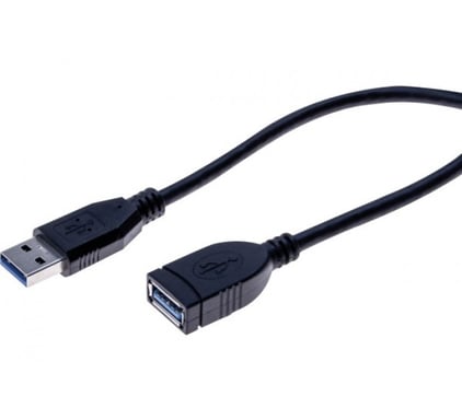 Hypertec 532460-HY câble USB USB 3.2 Gen 1 (3.1 Gen 1) 1 m USB A Noir