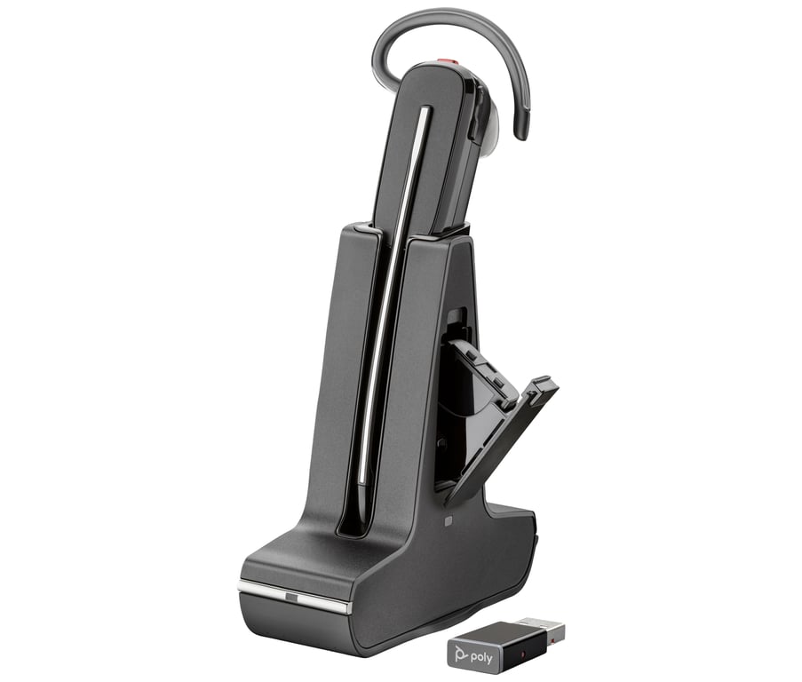 Micro-Casque Poly Savi 8245 – Sans Fil, DECT, Mono, Certifié Zoom - vue 4