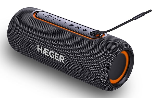 Haeger SP-10W.003A haut-parleur portable et de fête Enceinte portable stéréo Noir - Neuf