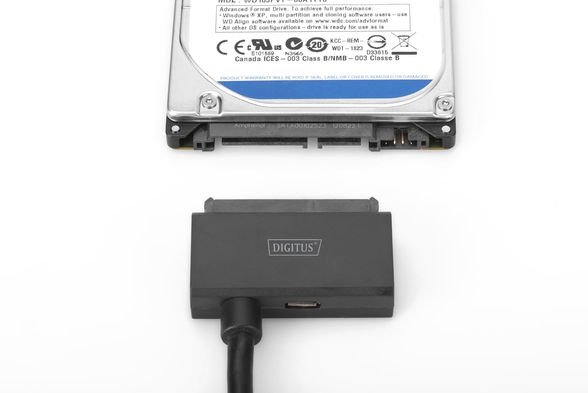 Adaptateur USB 3.1 Digitus DA-70327 – SATA 3 pour Disques SSD/HDD 2.5 po - vue 2