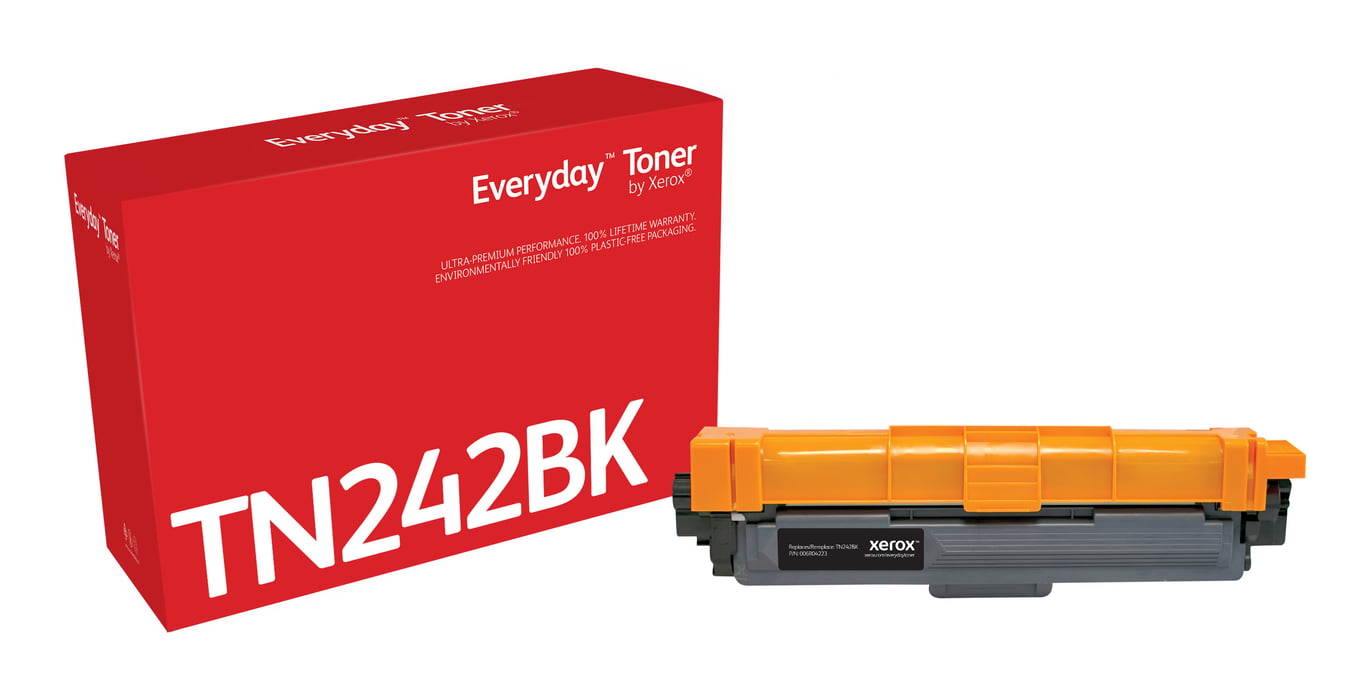 Xerox compatible cartouche de toner alternative pour : Brother TN242BK pour Brother DCP 9017 DCP 9022 HL 3142 HL 3152 HL 3172 MFC 9142 MFC 9332 MFC 9342 - vue 2
