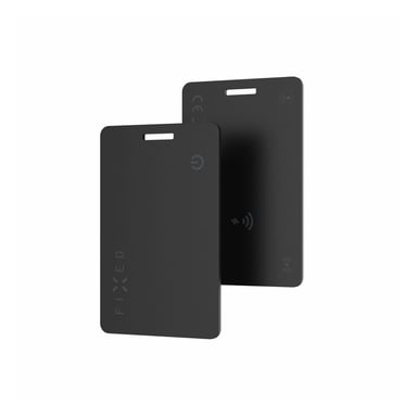 Fixed Tag Card 2 - Tracker Bluetooth pour iOS - Noir