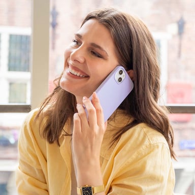 Accezz Coque Liquid Silicone pour Samsung Galaxy A16 - Violet