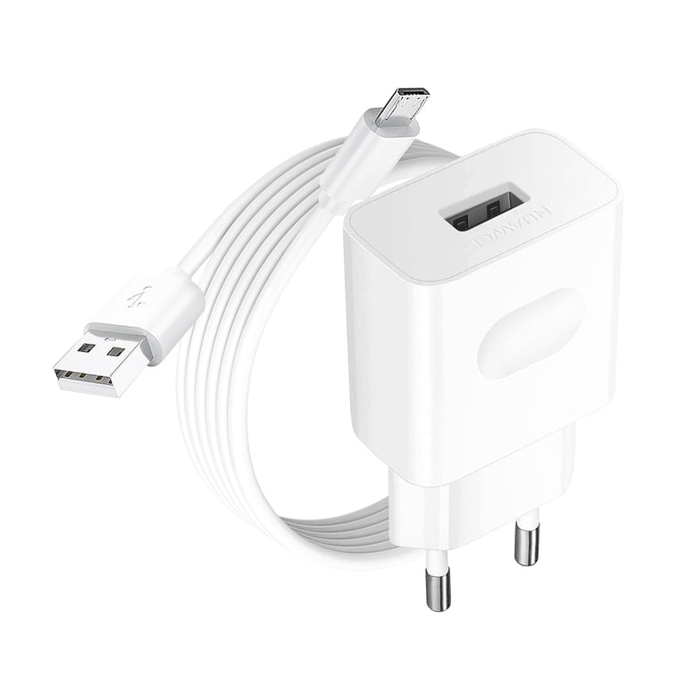 Huawei Chargeur Secteur USB + Câble Micro USB - vue 2